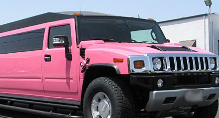 Pink Hummer Limo Hire